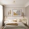 Designers Fountain Arlo 14.25 in. 4-Light Brushed Gold Minimalist Semi Flush Mount with Bare Bulbs for Dining Rooms D320C-SF-BG - alternate 7